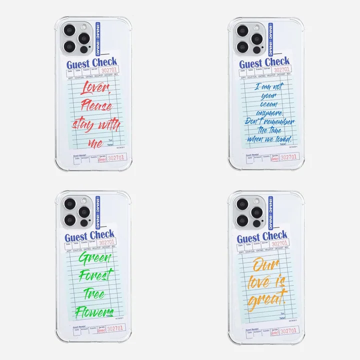 Guest Check Clear Case 1