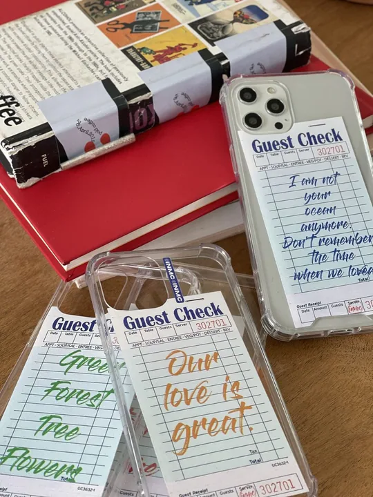 Guest Check Clear Case 9